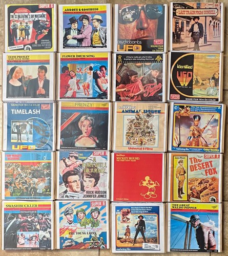 Super film lot - 8,