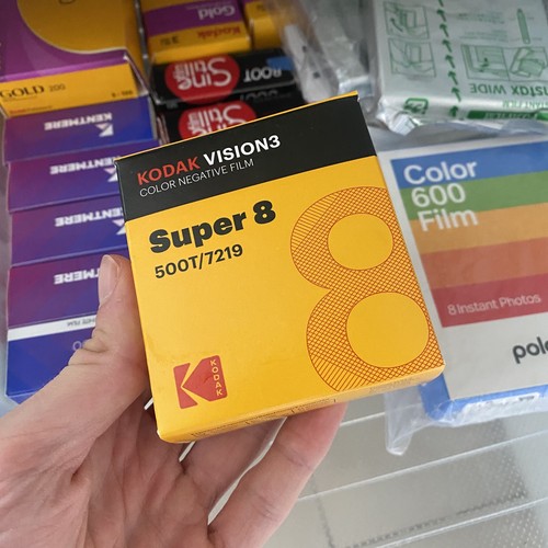 Kodak vision3 super 8mm - 8,