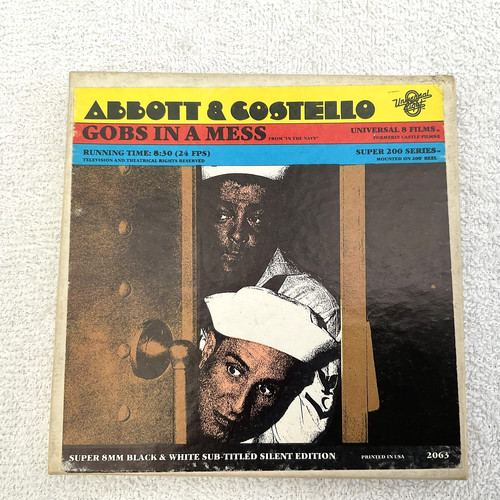 Abbott costello gobs in a - abbott, &