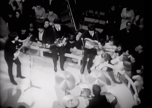 Beatles concert around the - in,