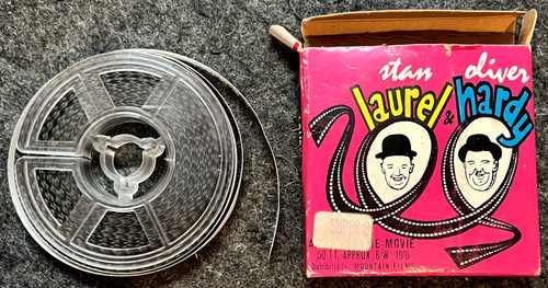 Vintage laurel hardy super 8 - laurel,